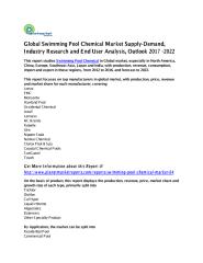 Global Swimming Pool Chemical Market Supply.pdf