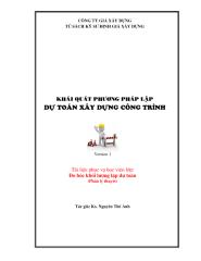 Bai giang-Du toan-Huong dan lap du toan xay dung.pdf