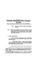 FERARI-Sulut- Bahan Ajar -ts- TEKNIK Wawancara dg Klien.doc