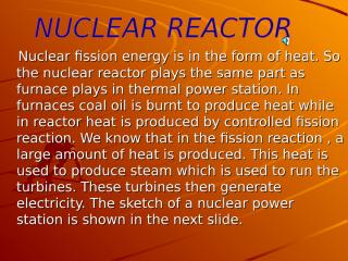 NUCLEAR REACTOR.ppt
