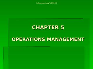 Chapter 6 - Operations Management.ppt